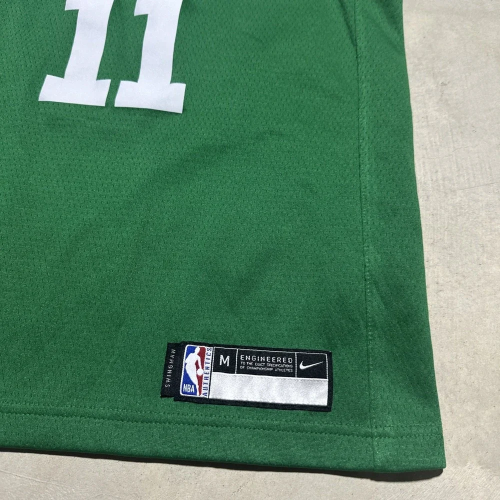 Nike Jersey Youth Size M Green Boston Celtics Kyrie Irving 11 Dri-Fit Basketball